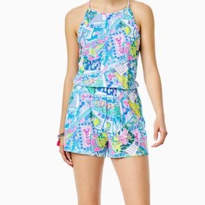 Lilly Pulitzer Dayley Romper-Large NWOT